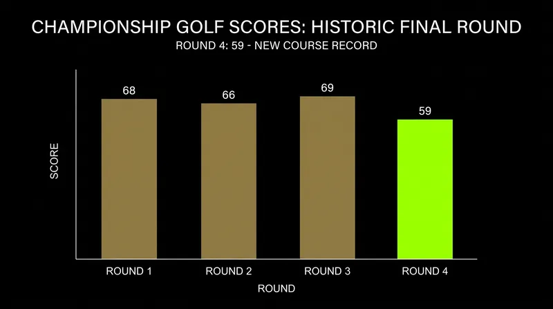 Frankie Harris's round-by-round scores at the 2026 Pinnacle Bank Championship.
