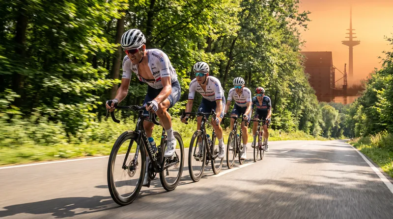 An early four-man breakaway animated the 163-kilometer route from Prague.