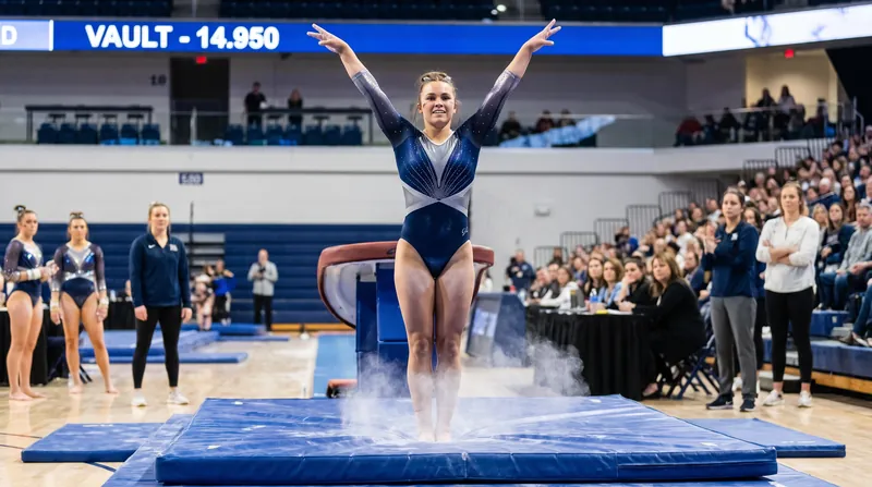 Veterans like Tijana Korent and Teja Belak have dominated the women's vault standings this season.