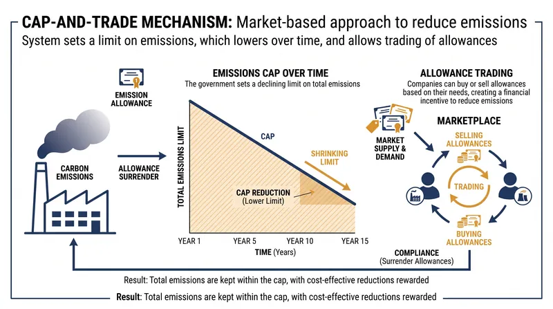 How the Regional Greenhouse Gas Initiative prices carbon emissions to incentivize clean energy.