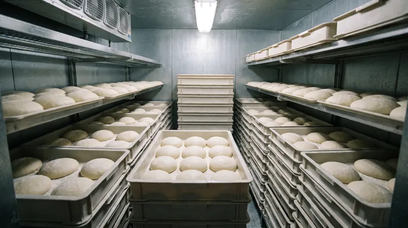 Without chemical oxidizers, bakeries must rely on longer, slower cold fermentation to naturally develop dough strength and flavor.