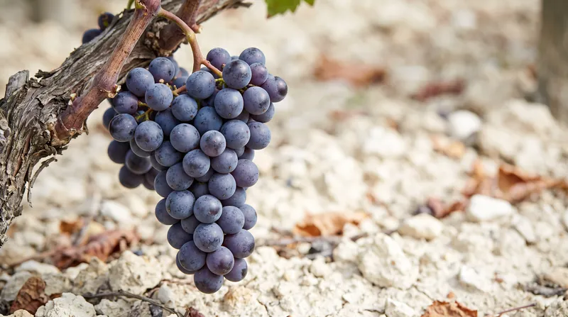 Champagne's unique chalk soils act as a natural sponge, helping vines survive the increasingly common summer droughts.