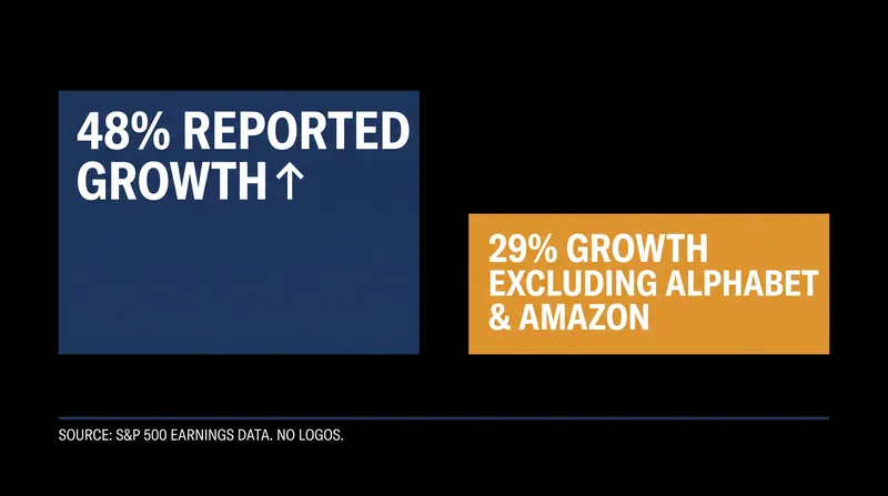 Stripping out mark-to-market investment gains drops the S&P 500's Q2 earnings growth by 19 percentage points.