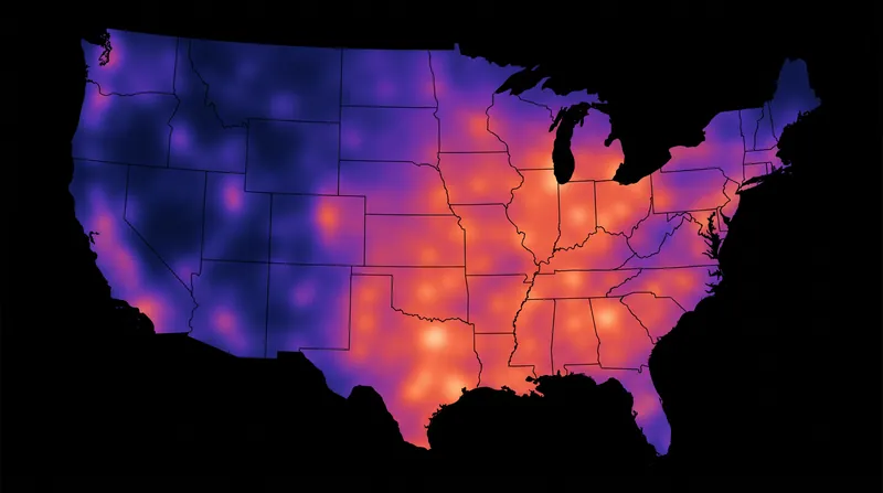 Unlike previous tech waves, cognitive automation exposure is distributed across the entire country.