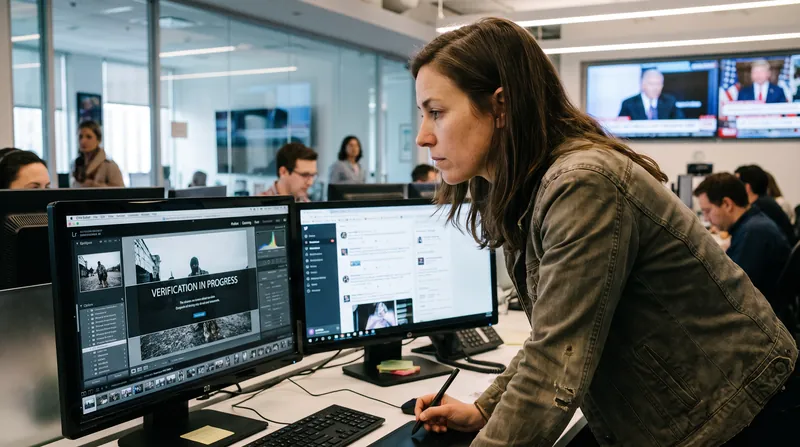 The role of the visual journalist is expanding to include the rigorous authentication of open-source imagery.