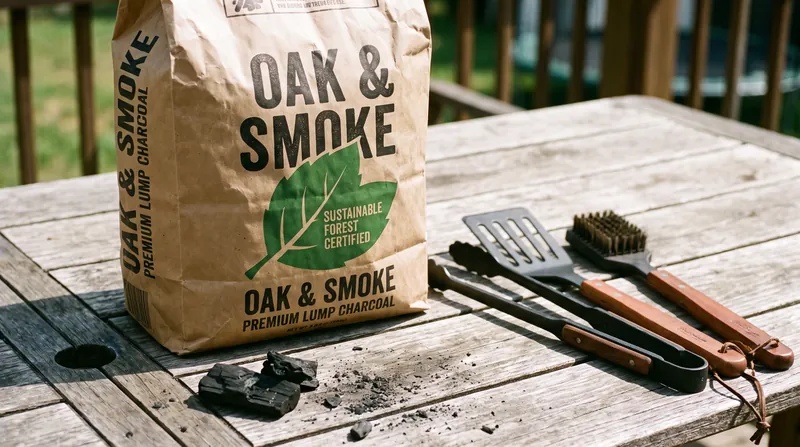 Consumers are increasingly seeking out premium lump charcoal with explicit sustainability credentials.