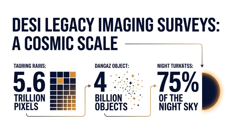 The sheer scale of the DESI Legacy Imaging Surveys map.