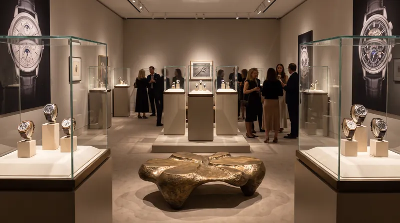 Presale exhibitions for luxury collectibles and design objects are drawing record crowds.