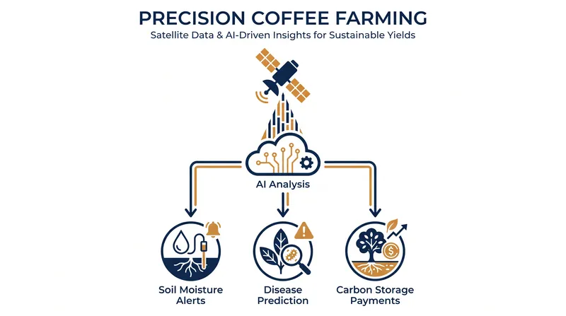 How satellite data and AI are transformed into actionable farming insights.