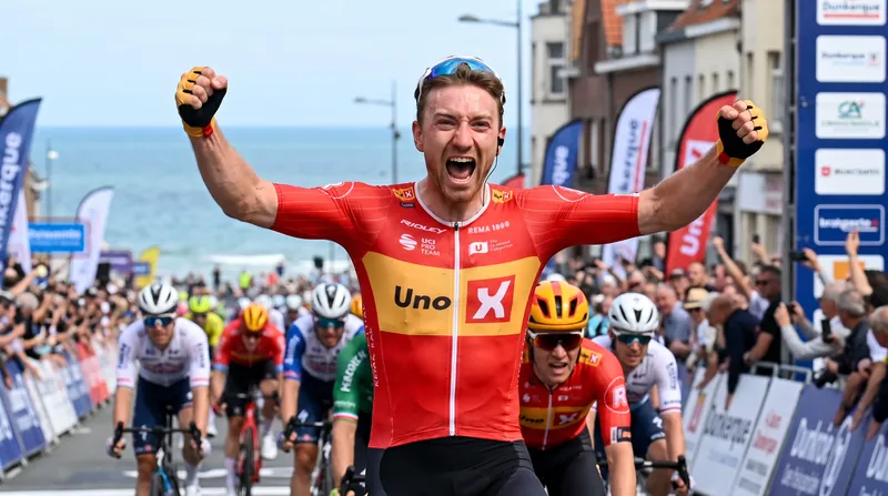 Erlend Blikra perfectly timed his acceleration to secure a home-soil victory in Andenes.