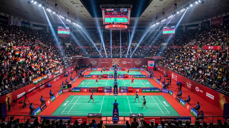New Delhi's Indira Gandhi Arena will host the 30th BWF World Championships, offering 14,500 crucial ranking points.