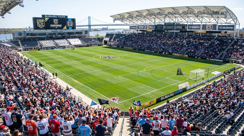 Subaru Park in Philadelphia will host the first-ever WLL title game.