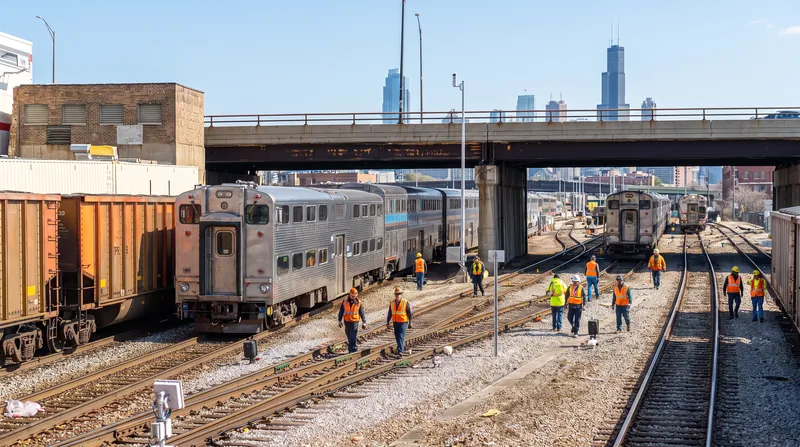 A new $572 million Midwest Maintenance Facility in Chicago aims to reduce turnaround times and improve reliability for 17 Amtrak routes.