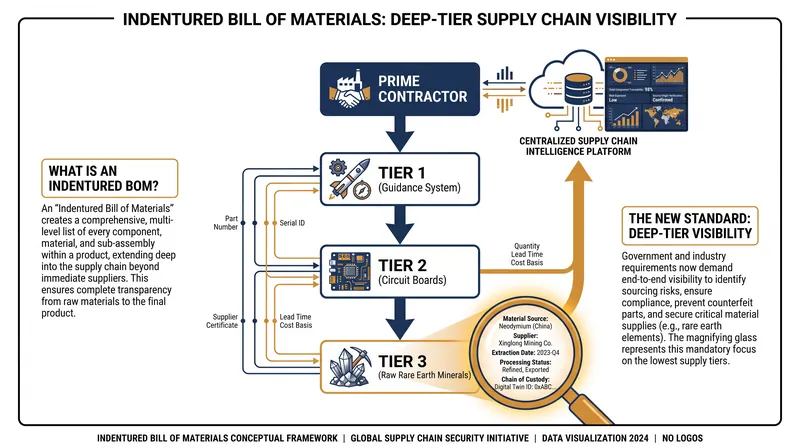 Contractors must now map their supply chains down to the raw material level.