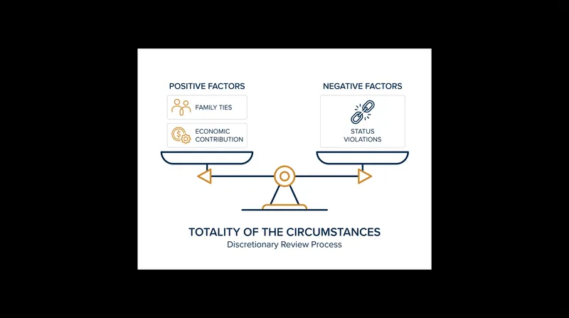 Under the new guidance, adjudicators must weigh positive and negative factors before granting domestic processing.