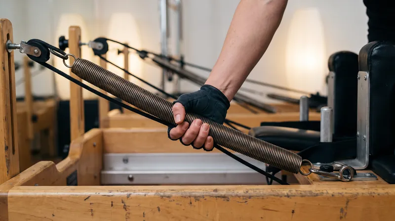 Adjusting spring tension alters both the resistance of the movement and the stability of the carriage.