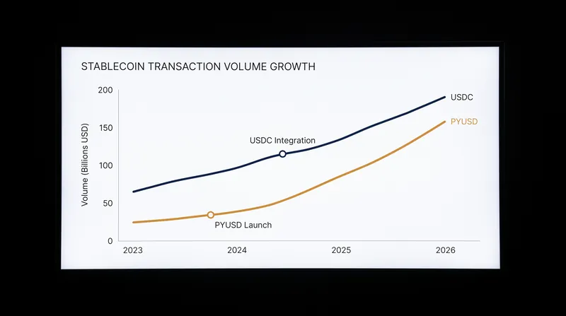 Both Stripe and PayPal have aggressively expanded their stablecoin infrastructure over the past three years.
