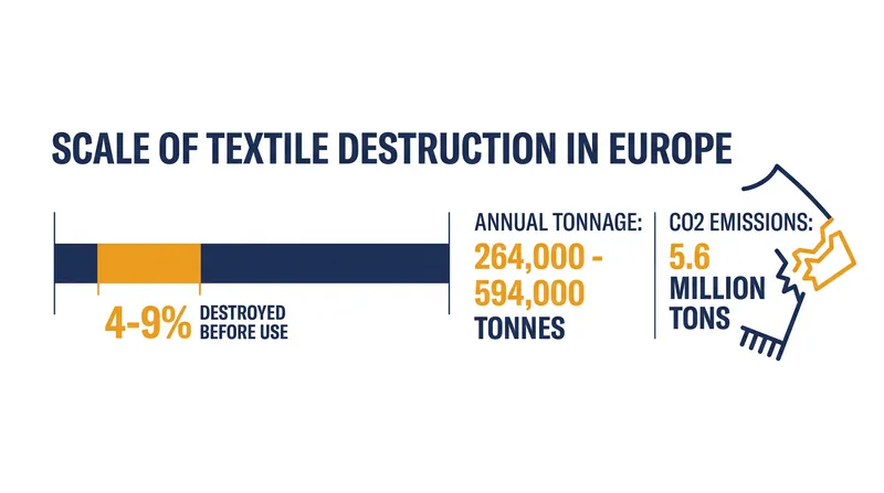 The environmental cost of unsold inventory prompted the EU's Ecodesign for Sustainable Products Regulation.