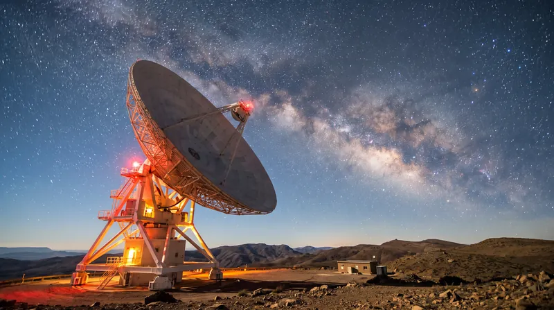 Astronomers used the Yebes 40-meter and IRAM 30-meter radio telescopes in Spain to detect the sugar's spectral signature.