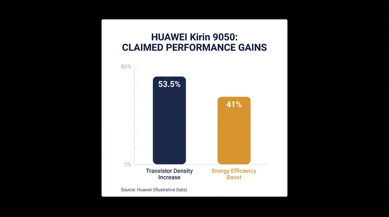 Huawei claims its 3D stacking architecture significantly boosts density and efficiency on older manufacturing nodes.