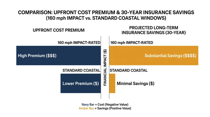 While upfront construction costs will rise, the hardened structures will qualify for substantial wind mitigation insurance discounts.