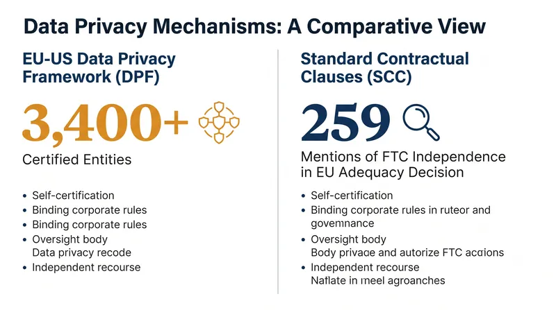 The EU's 2023 adequacy decision relied heavily on the FTC's independent status.