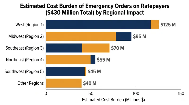 The financial impact of operating retiring power plants is passed down to regional ratepayers.