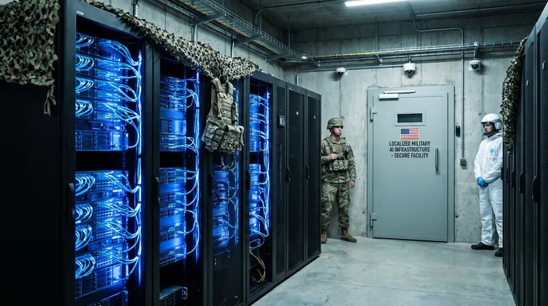 By training smaller models locally, defense researchers can deploy AI on tactical hardware without relying on external communications.