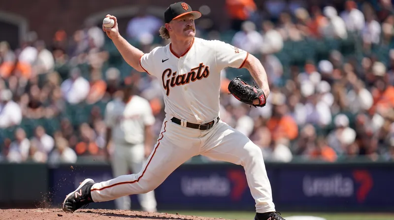 Logan Webb has been the steadiest presence in the Giants' rotation this season.