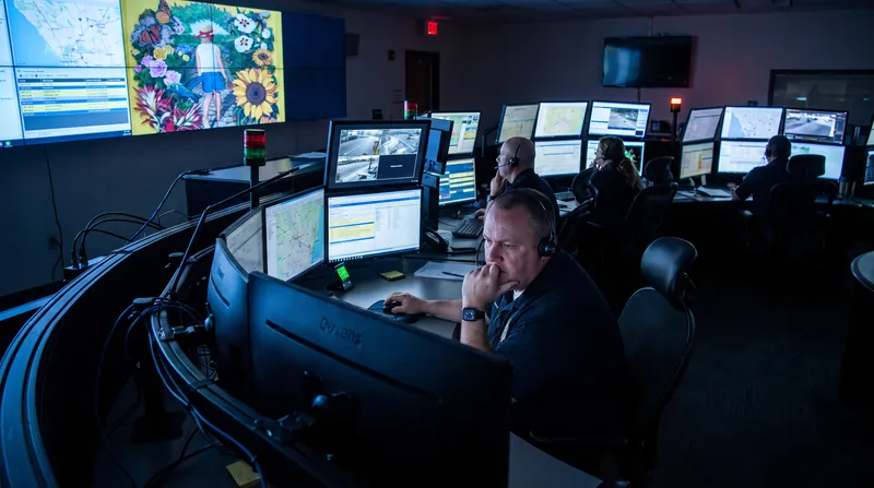 Emergency 911 calls had to be rerouted to a neighboring county's dispatch center to maintain public safety operations.