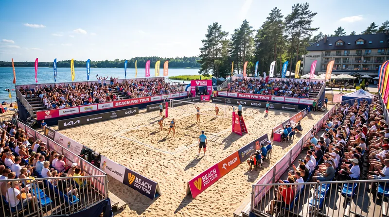 Stare Jabłonki has transformed into a 5,000-seat arena for the continental championship.
