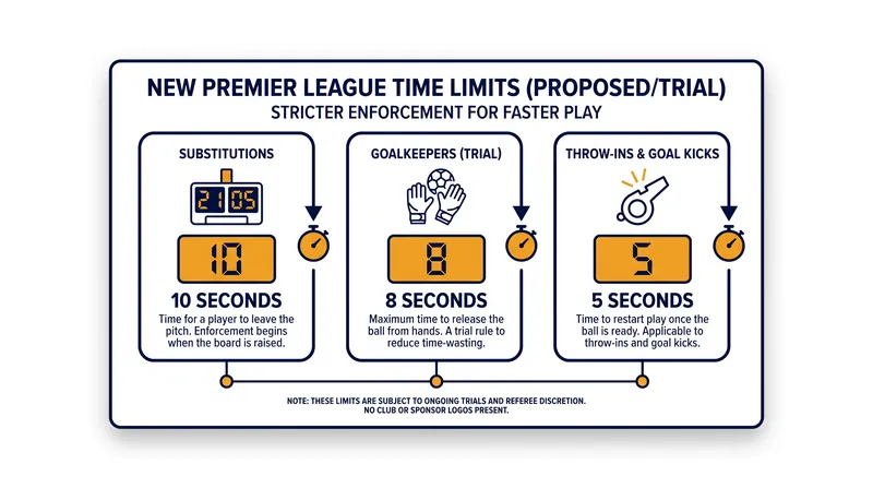 The new strict time limits governing restarts and substitutions.