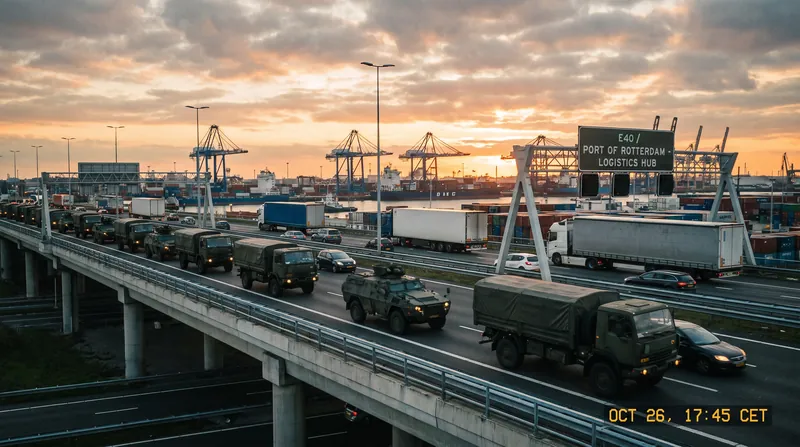 A significant portion of the new spending target is earmarked for upgrading civilian infrastructure to support rapid military deployments.