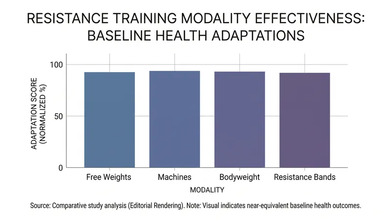 Data shows that the specific equipment used matters far less than the consistency of the effort.