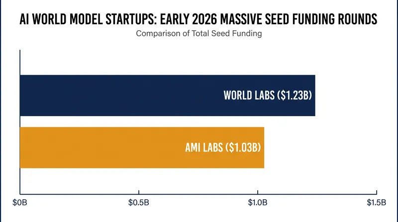 Investors are pouring billions into physical AI, with both World Labs and AMI Labs securing historic funding rounds.