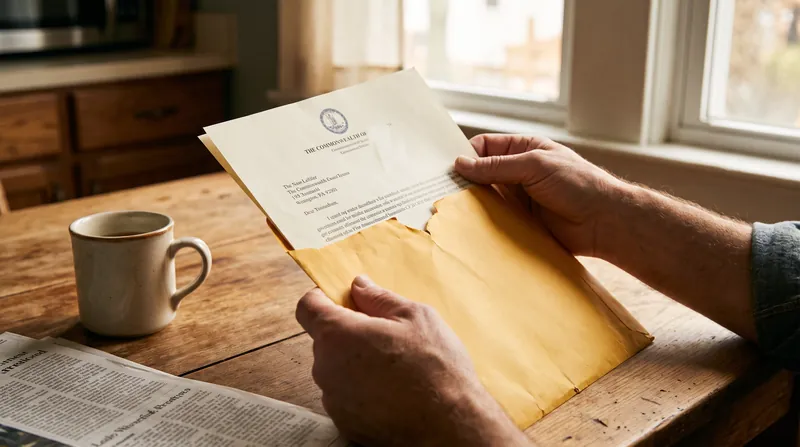 Recipients cannot apply for relief; they simply receive a letter in the mail stating their debt has been permanently erased.