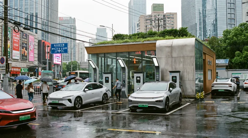 China plans to build a nationwide network of over 40 million charging stations by 2030 to support its growing EV fleet.