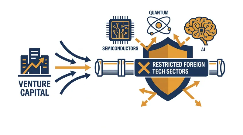 The Outbound Investment Security Program targets three specific high-tech sectors.