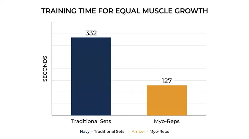 In clinical trials, rest-pause protocols achieved identical muscle excitation in 62% less time than traditional straight sets.