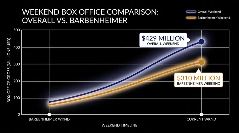 The combined draw of Brand New Day and Christopher Nolan's The Odyssey created the highest-grossing collective weekend in North American history.