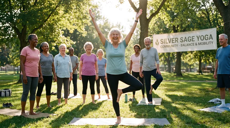 Community-based programs like yoga and Pilates are prime referral targets for physicians addressing mobility deficits in older adults.