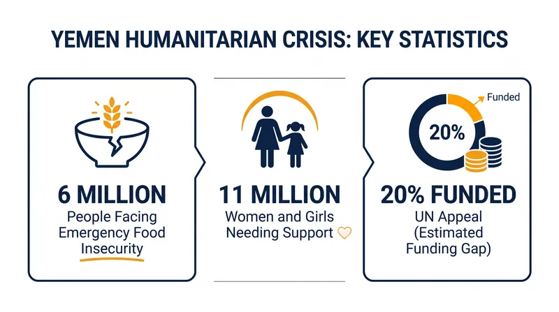 Yemen's humanitarian infrastructure is collapsing under chronic underfunding.