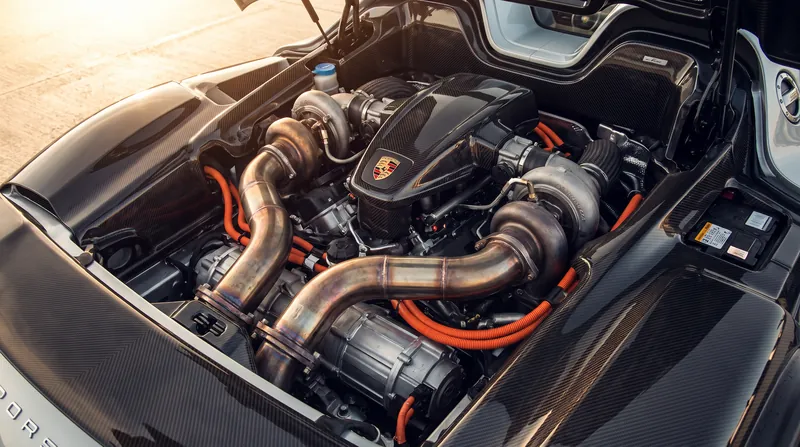The new hypercar is expected to utilize a 4.6-liter twin-turbo hybrid V8, heavily evolved from the 918 Spyder and 963 race car.
