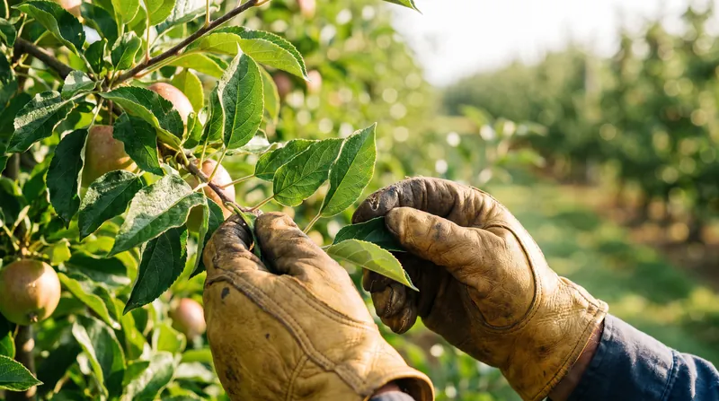 Apples are one of the 11 high-value crops currently permitted to be treated with chlorpyrifos under the EPA's 2026 restrictions.