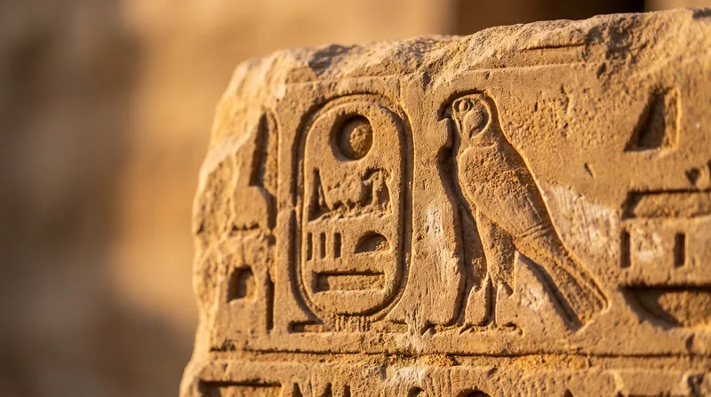 The newly discovered lintel bears the titles of King Ramesses II and references Horus, Lord of Masn.
