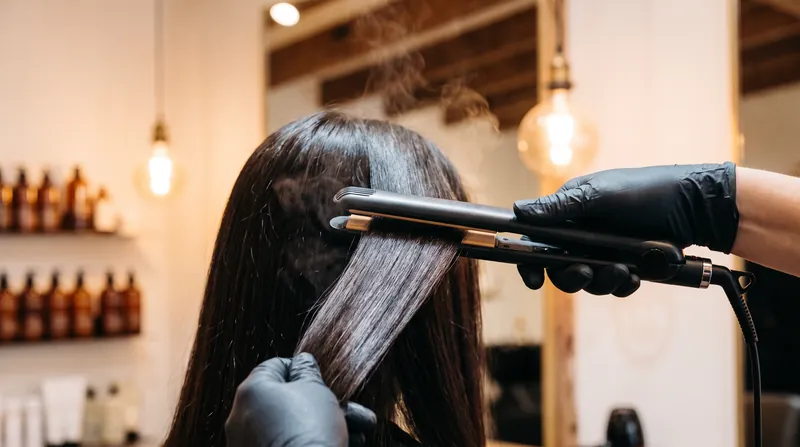 The high heat required for keratin treatments releases formaldehyde gas into the salon air.
