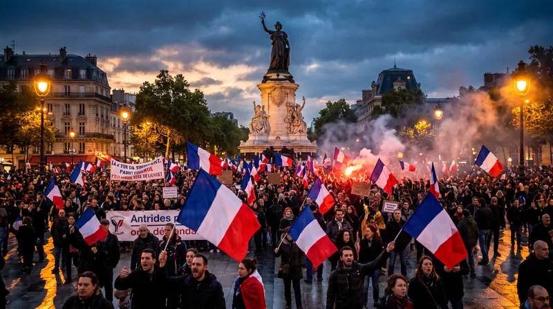Public anger over the proposed austerity measures fueled the political crisis that ultimately brought down the government.