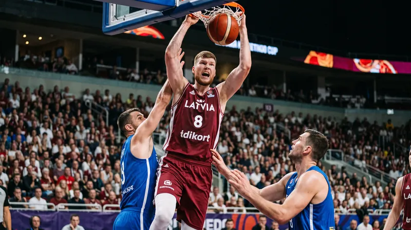Benjamin Berrouet's dominant interior presence proved too much for opposing defenses throughout the tournament.