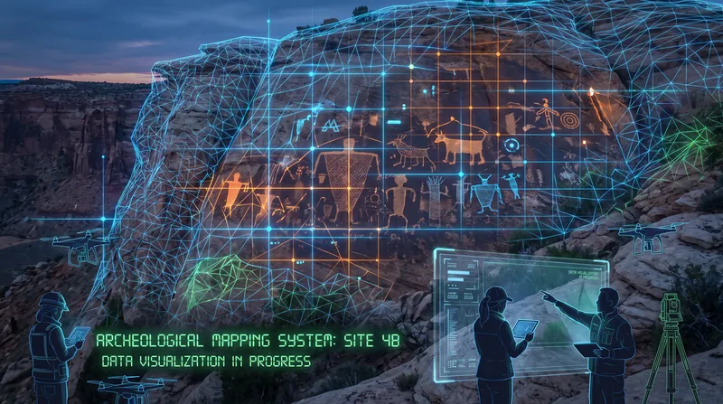 Advanced 3D digital imaging allows researchers to record the hieroglyphs not just as text, but as a spatial location in the landscape.