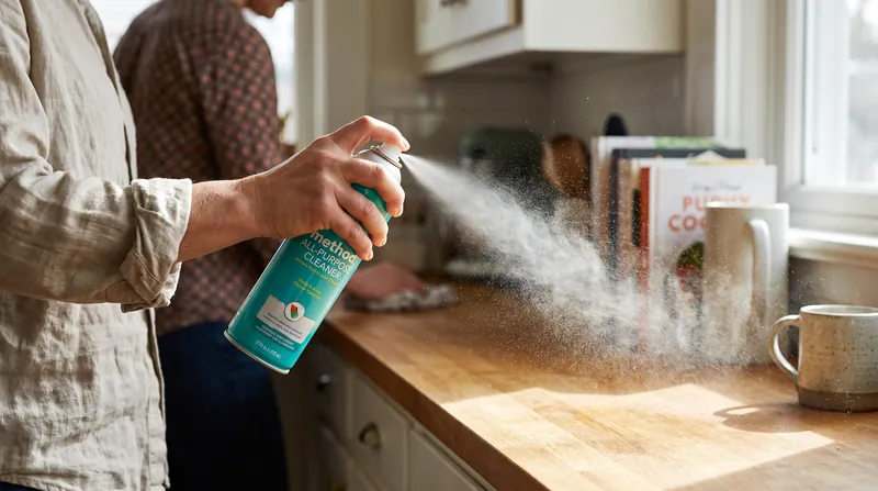 Reformulating products to meet mass-based limits can alter the drying time and spray pattern of familiar household goods.